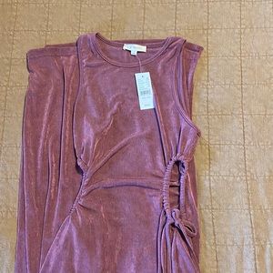 Midi knit dress with cut outs, purchased from PacSun with tags attached